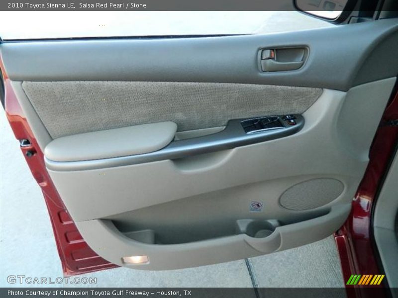 Salsa Red Pearl / Stone 2010 Toyota Sienna LE