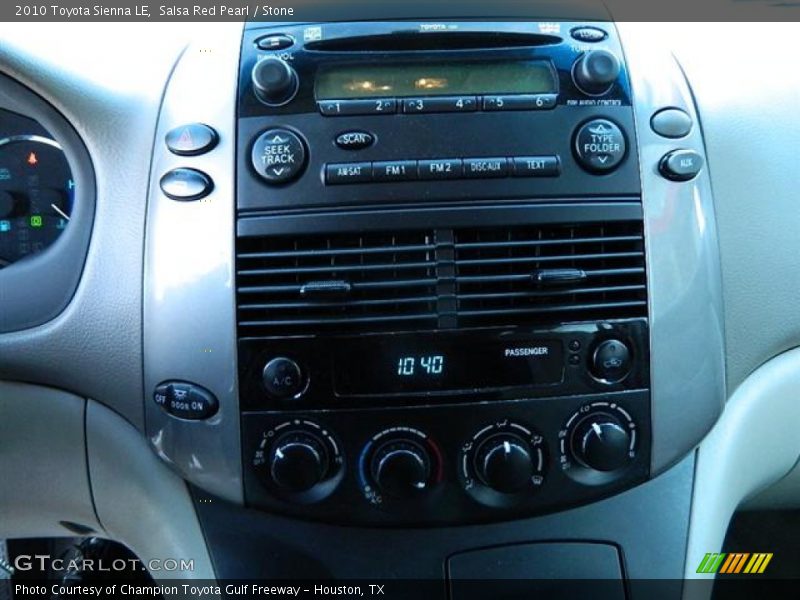 Salsa Red Pearl / Stone 2010 Toyota Sienna LE
