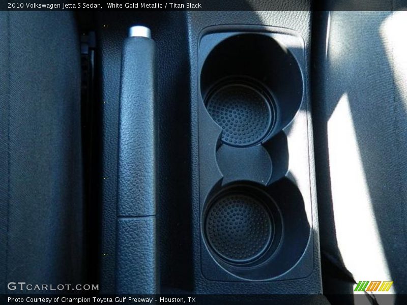 White Gold Metallic / Titan Black 2010 Volkswagen Jetta S Sedan