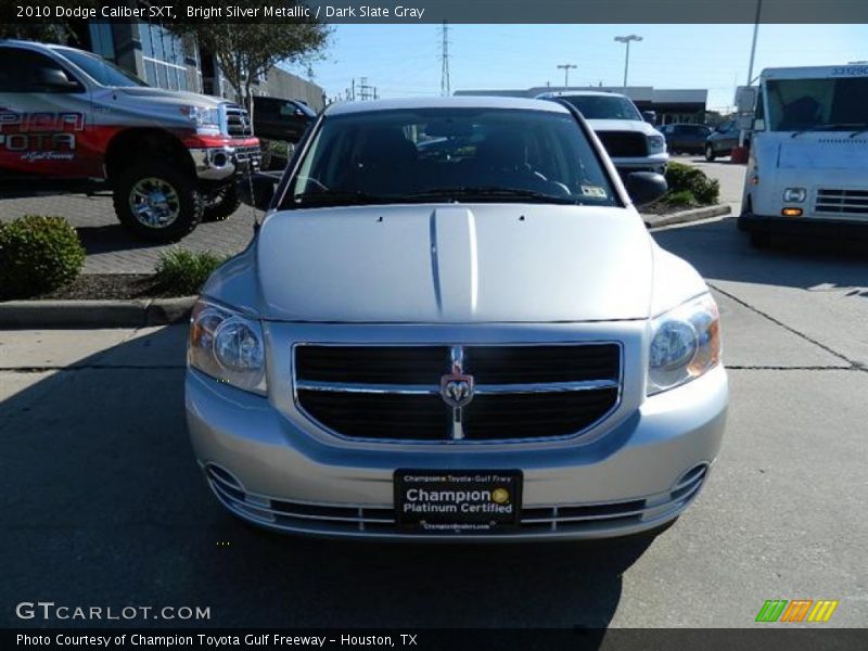 Bright Silver Metallic / Dark Slate Gray 2010 Dodge Caliber SXT