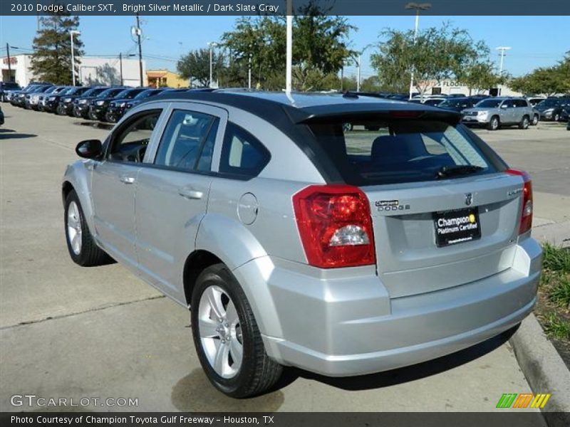 Bright Silver Metallic / Dark Slate Gray 2010 Dodge Caliber SXT