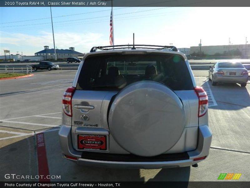 Classic Silver Metallic / Ash Gray 2010 Toyota RAV4 I4