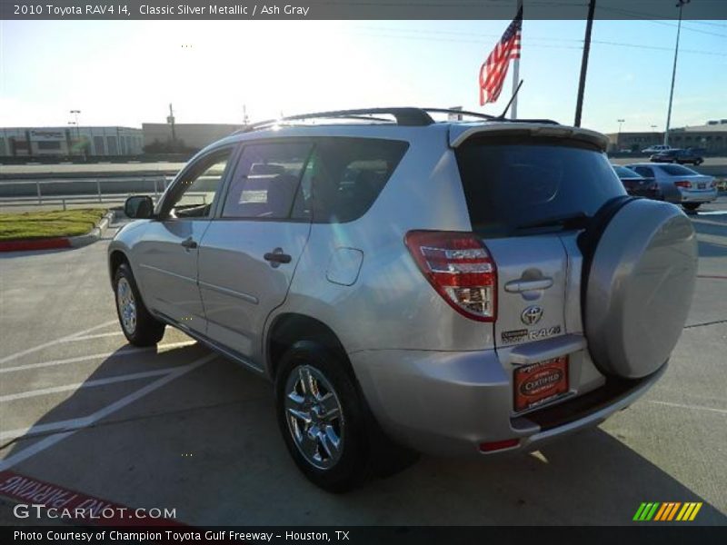 Classic Silver Metallic / Ash Gray 2010 Toyota RAV4 I4