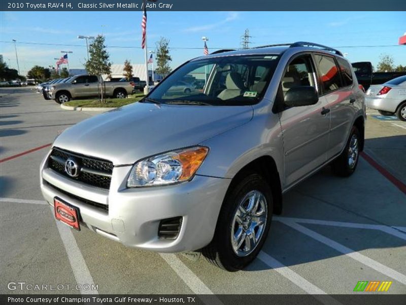 Classic Silver Metallic / Ash Gray 2010 Toyota RAV4 I4