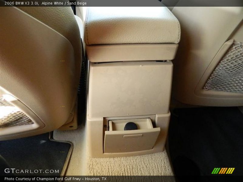 Alpine White / Sand Beige 2006 BMW X3 3.0i