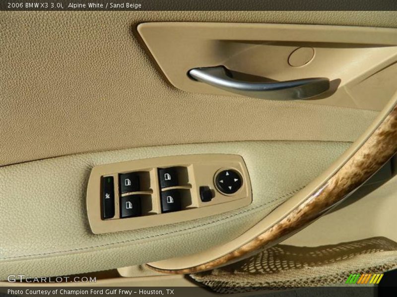 Alpine White / Sand Beige 2006 BMW X3 3.0i