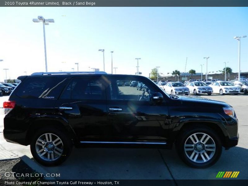 Black / Sand Beige 2010 Toyota 4Runner Limited
