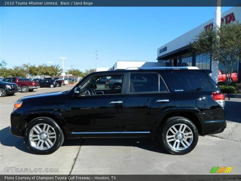 Black / Sand Beige 2010 Toyota 4Runner Limited