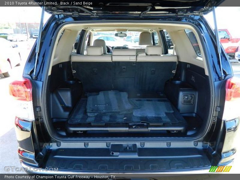 Black / Sand Beige 2010 Toyota 4Runner Limited