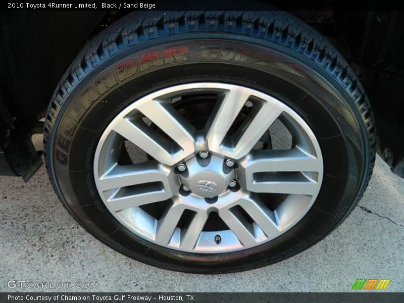 Black / Sand Beige 2010 Toyota 4Runner Limited