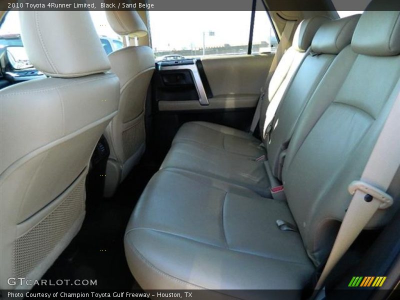 Black / Sand Beige 2010 Toyota 4Runner Limited