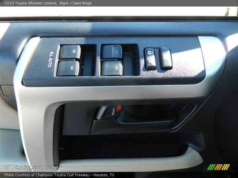 Black / Sand Beige 2010 Toyota 4Runner Limited