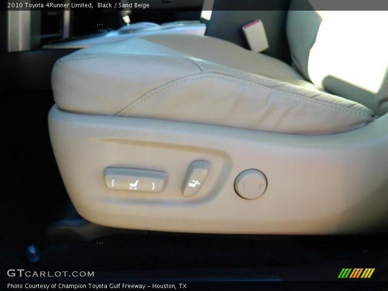 Black / Sand Beige 2010 Toyota 4Runner Limited