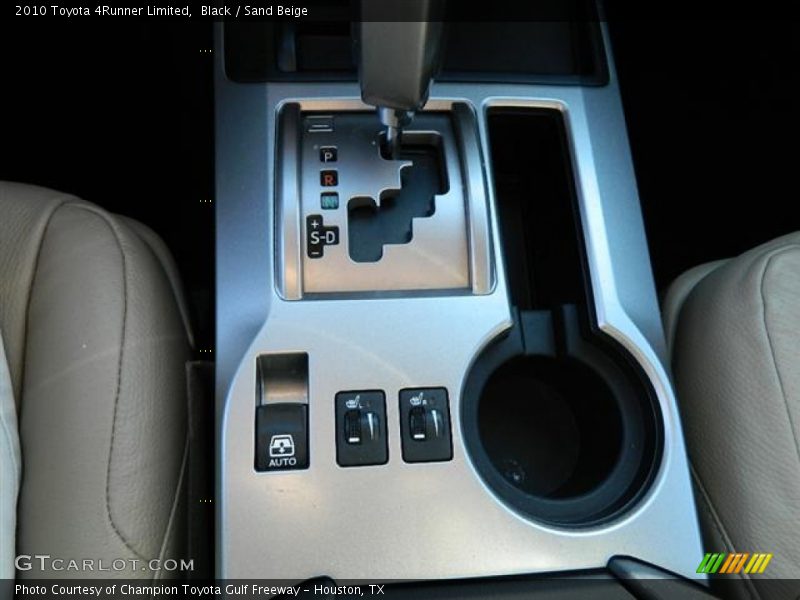 Black / Sand Beige 2010 Toyota 4Runner Limited