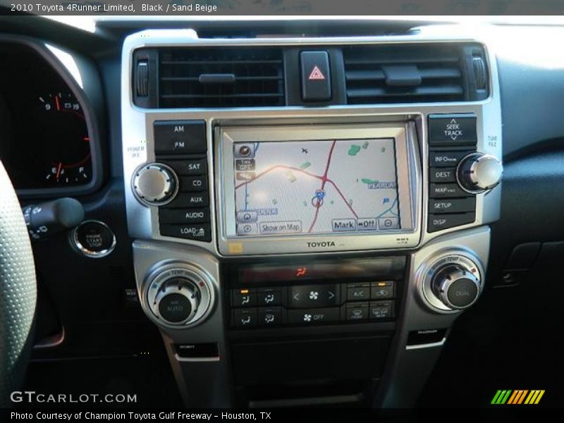 Black / Sand Beige 2010 Toyota 4Runner Limited