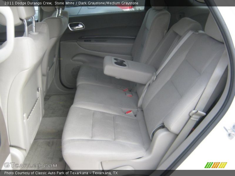 Stone White / Dark Graystone/Medium Graystone 2011 Dodge Durango Crew