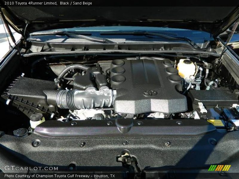 Black / Sand Beige 2010 Toyota 4Runner Limited