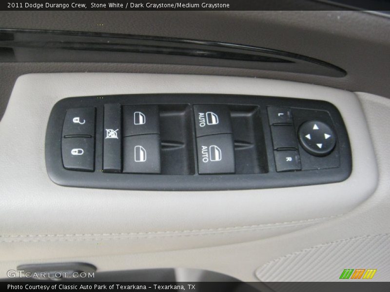 Stone White / Dark Graystone/Medium Graystone 2011 Dodge Durango Crew