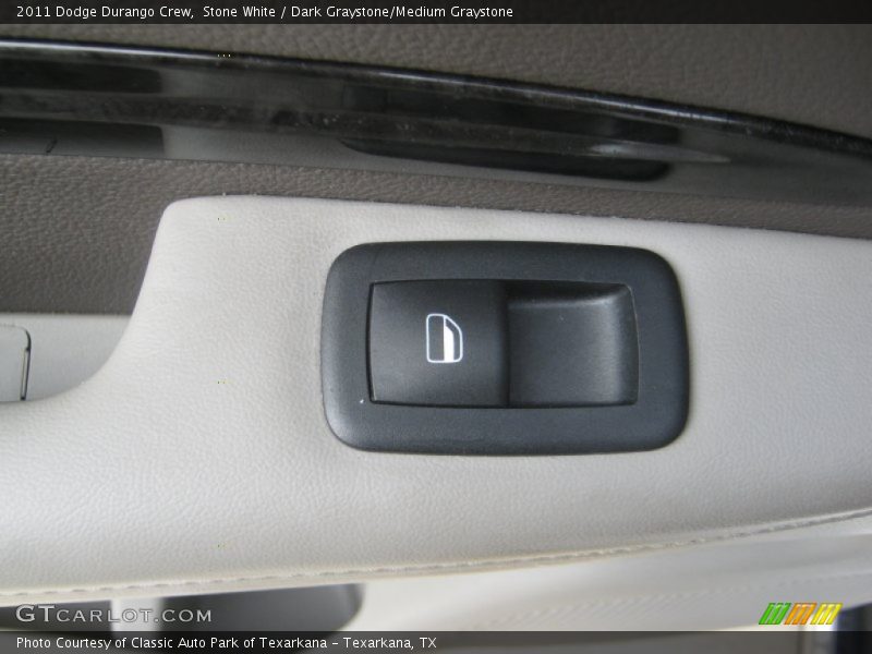 Stone White / Dark Graystone/Medium Graystone 2011 Dodge Durango Crew