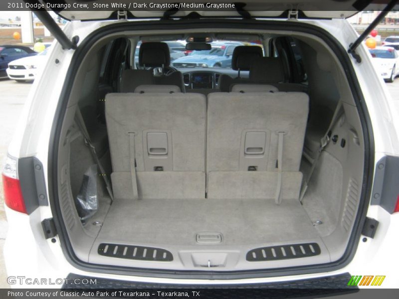 Stone White / Dark Graystone/Medium Graystone 2011 Dodge Durango Crew