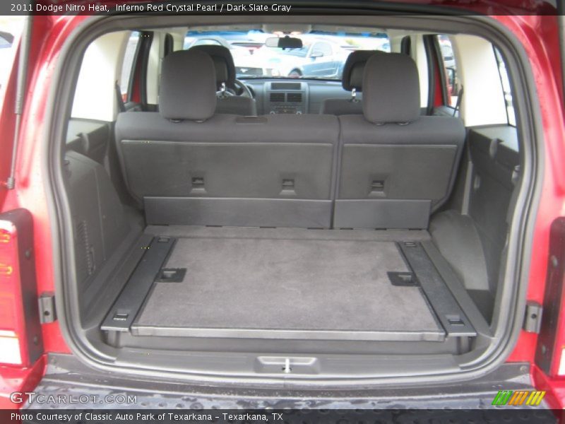 Inferno Red Crystal Pearl / Dark Slate Gray 2011 Dodge Nitro Heat