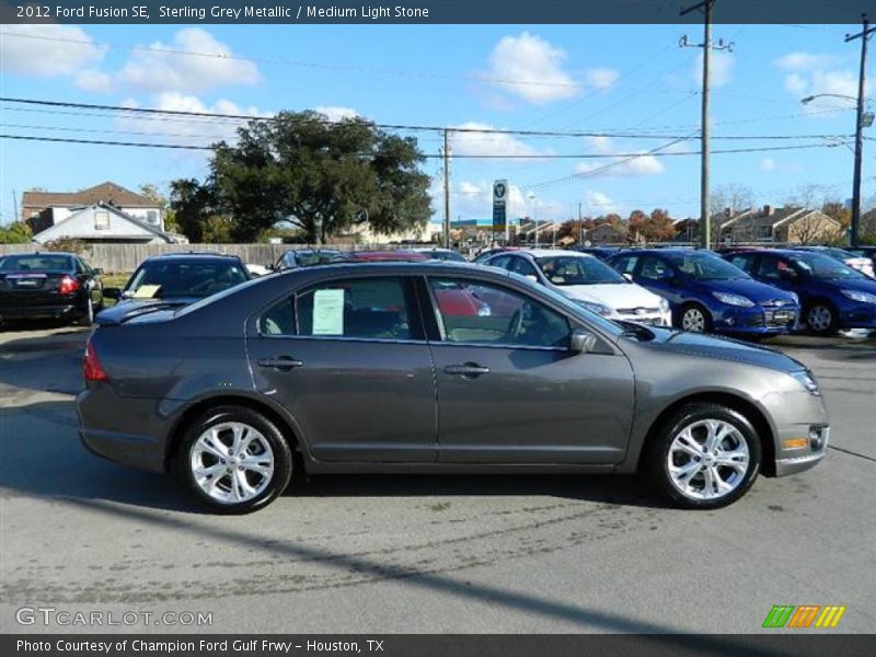 Sterling Grey Metallic / Medium Light Stone 2012 Ford Fusion SE