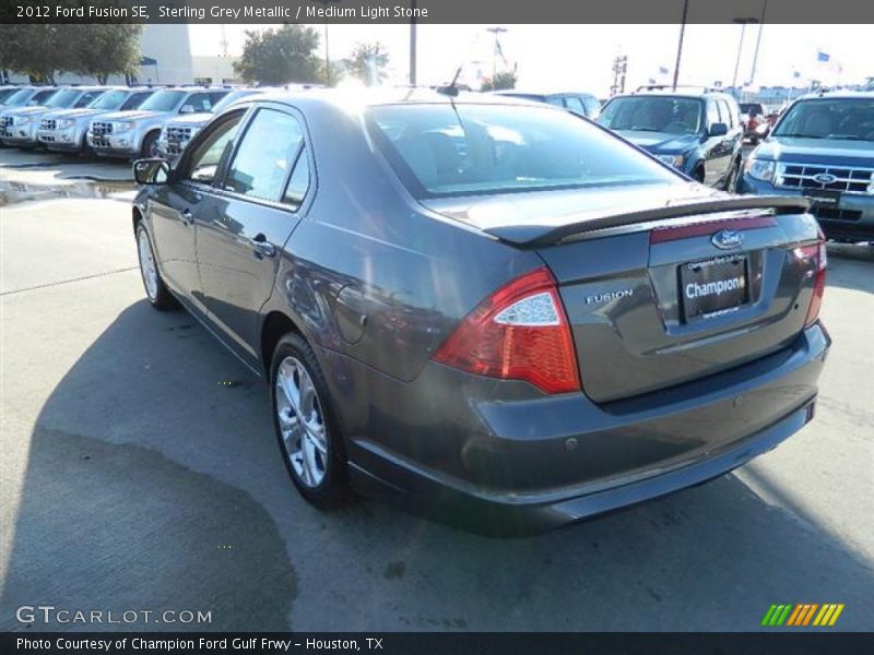 Sterling Grey Metallic / Medium Light Stone 2012 Ford Fusion SE