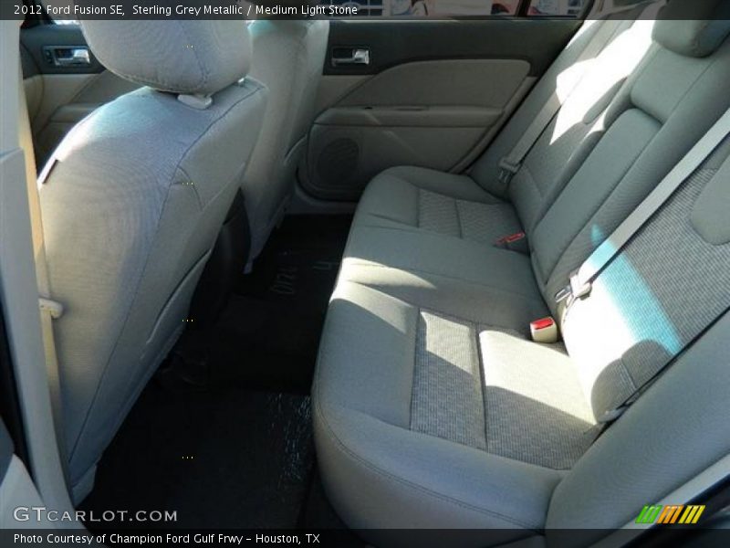 Sterling Grey Metallic / Medium Light Stone 2012 Ford Fusion SE