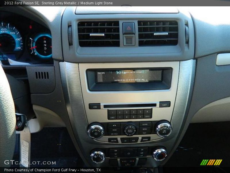 Sterling Grey Metallic / Medium Light Stone 2012 Ford Fusion SE