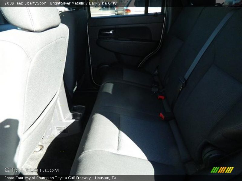 Bright Silver Metallic / Dark Slate Gray 2009 Jeep Liberty Sport