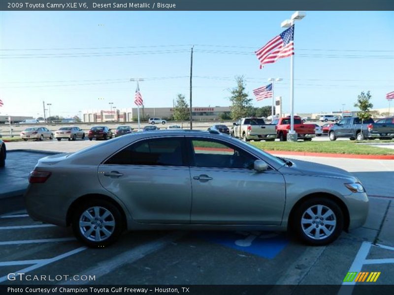 Desert Sand Metallic / Bisque 2009 Toyota Camry XLE V6