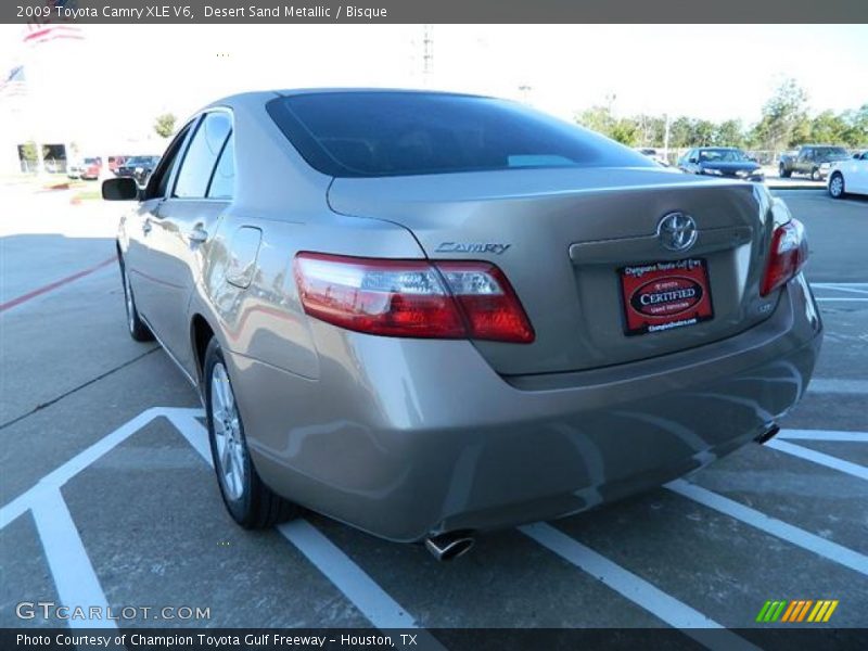 Desert Sand Metallic / Bisque 2009 Toyota Camry XLE V6