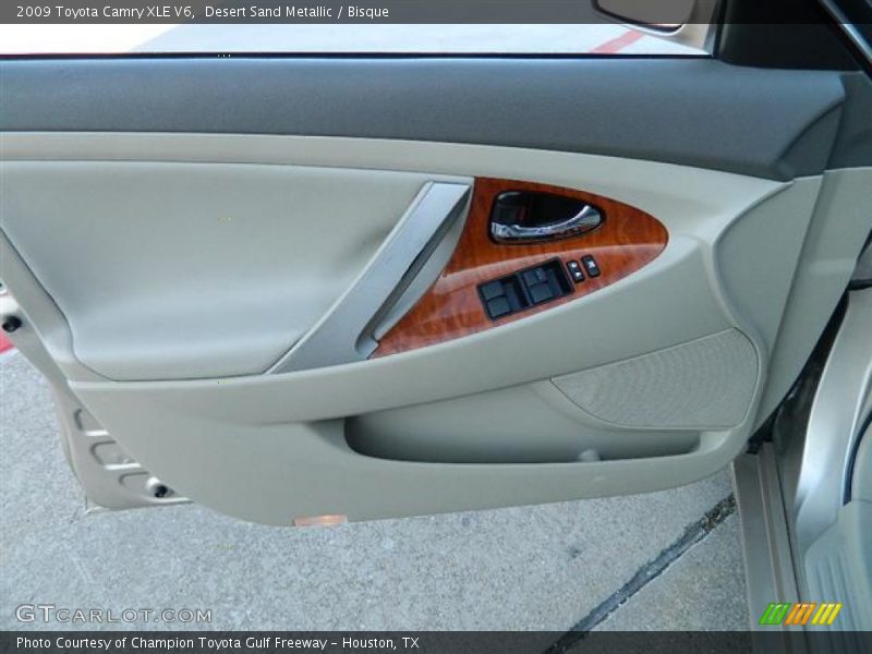 Desert Sand Metallic / Bisque 2009 Toyota Camry XLE V6