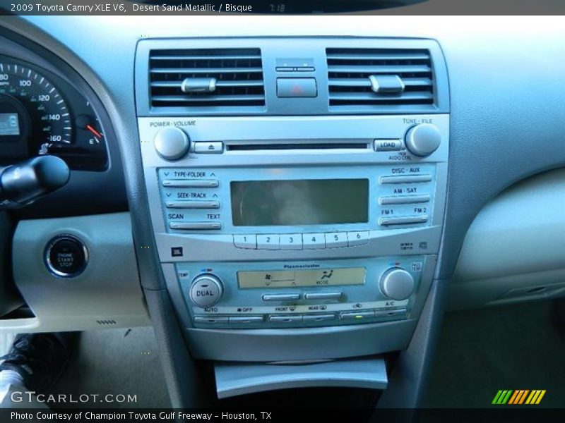 Desert Sand Metallic / Bisque 2009 Toyota Camry XLE V6