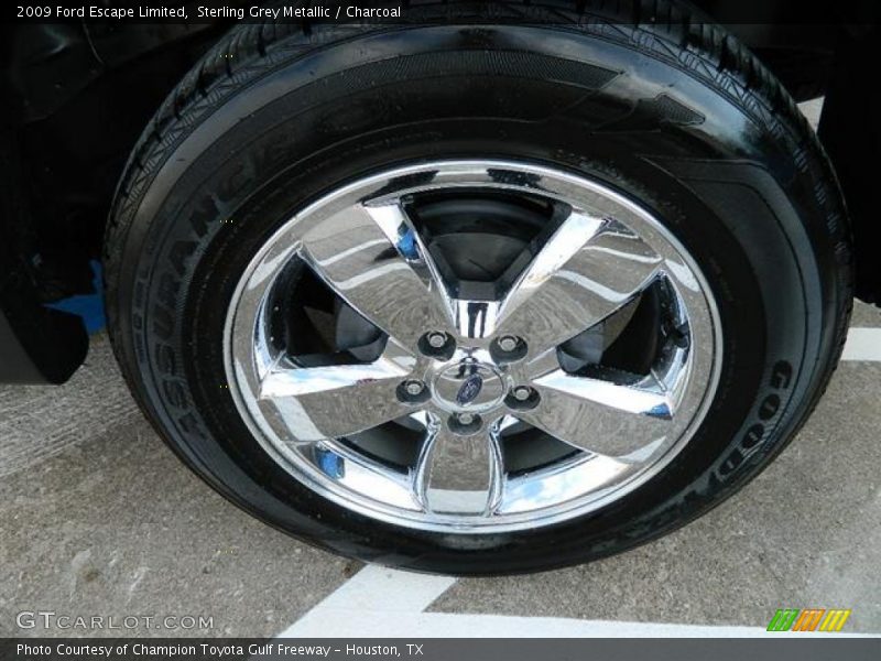Sterling Grey Metallic / Charcoal 2009 Ford Escape Limited