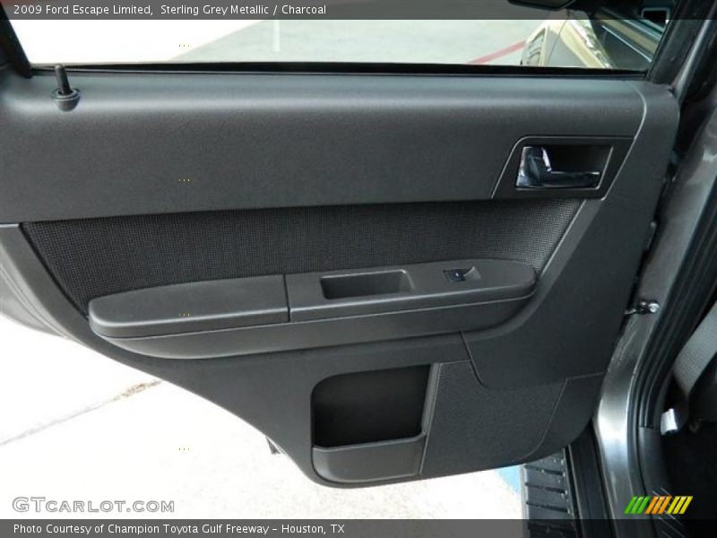 Sterling Grey Metallic / Charcoal 2009 Ford Escape Limited