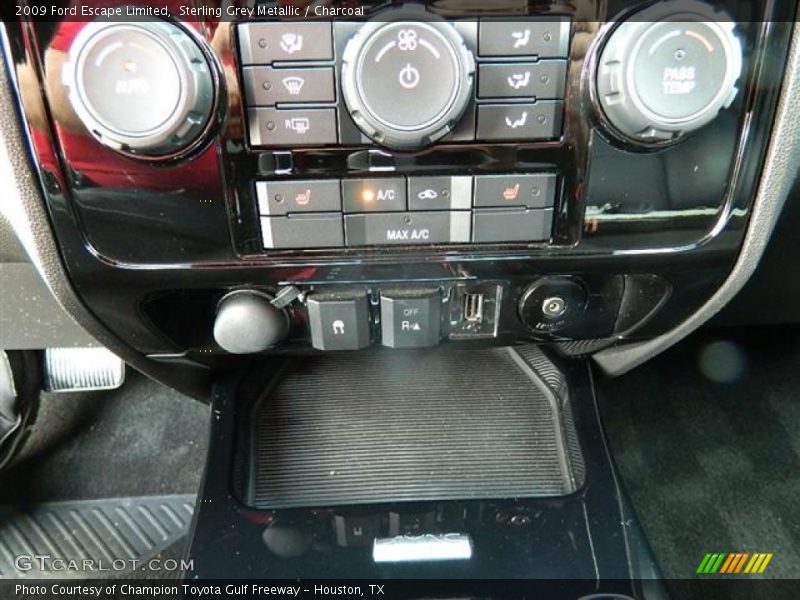 Sterling Grey Metallic / Charcoal 2009 Ford Escape Limited