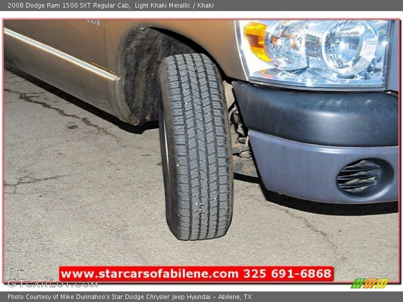 Light Khaki Metallic / Khaki 2008 Dodge Ram 1500 SXT Regular Cab