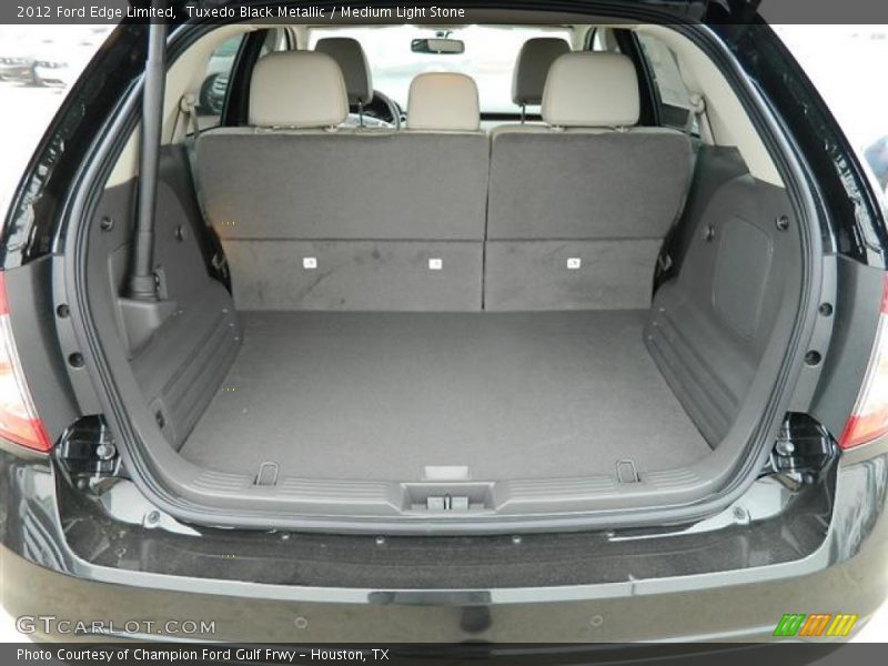 Tuxedo Black Metallic / Medium Light Stone 2012 Ford Edge Limited