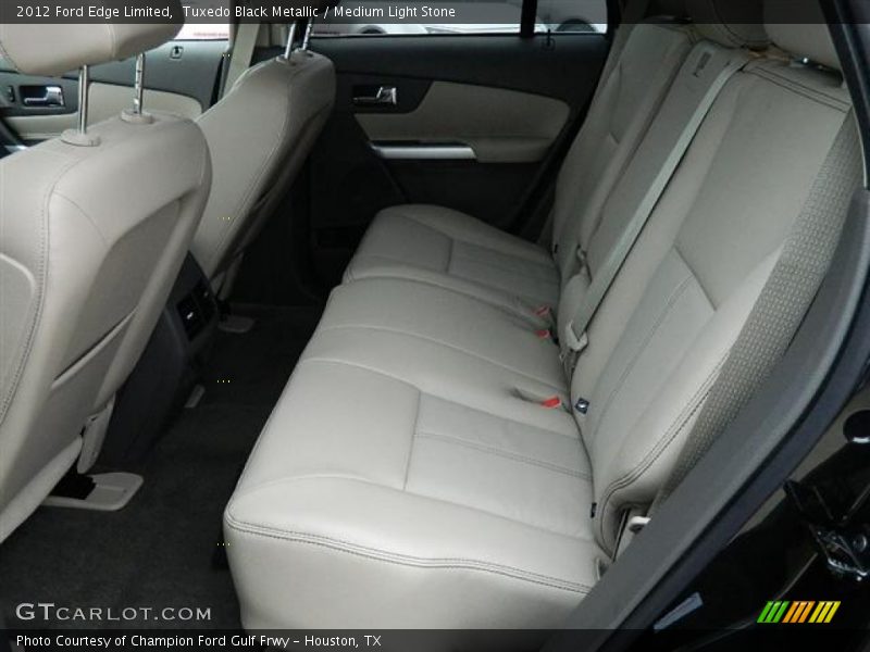 Tuxedo Black Metallic / Medium Light Stone 2012 Ford Edge Limited