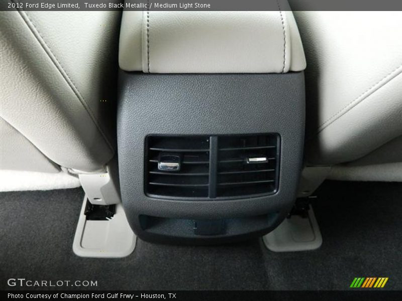 Tuxedo Black Metallic / Medium Light Stone 2012 Ford Edge Limited