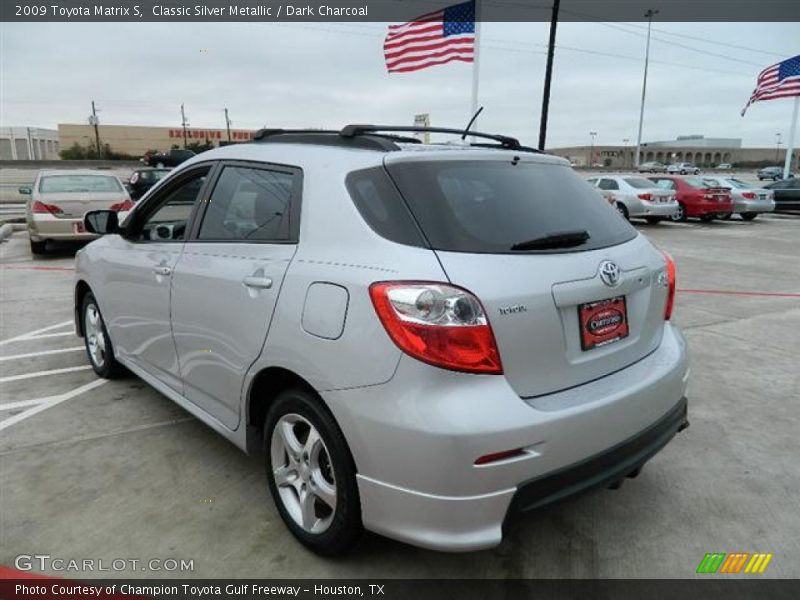 Classic Silver Metallic / Dark Charcoal 2009 Toyota Matrix S