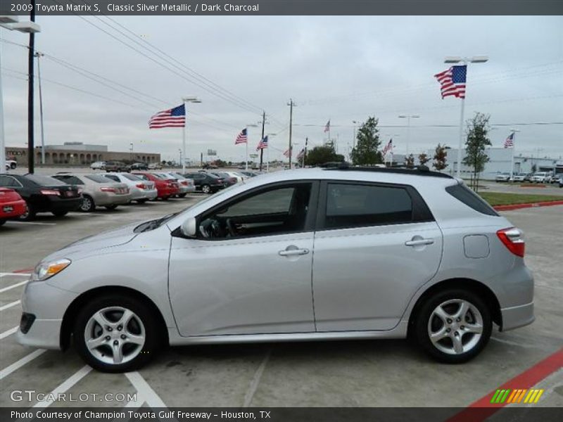 Classic Silver Metallic / Dark Charcoal 2009 Toyota Matrix S