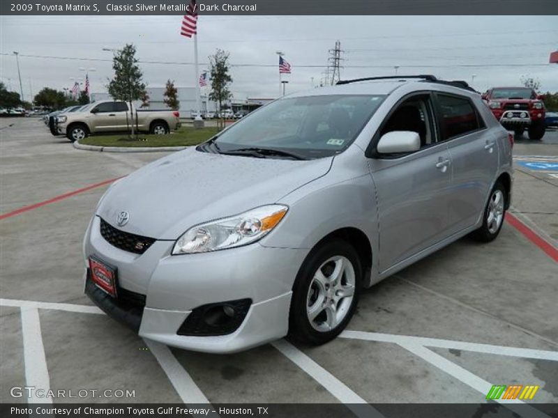 Classic Silver Metallic / Dark Charcoal 2009 Toyota Matrix S