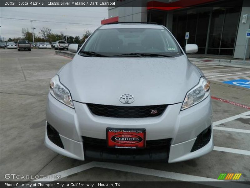 Classic Silver Metallic / Dark Charcoal 2009 Toyota Matrix S