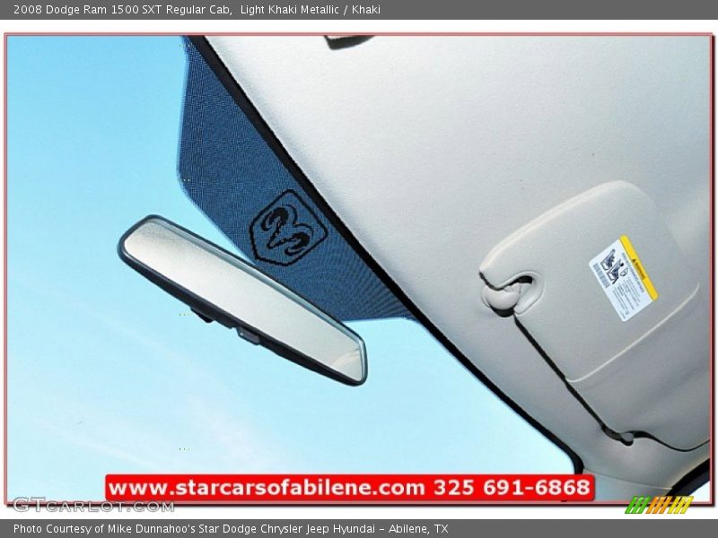 Light Khaki Metallic / Khaki 2008 Dodge Ram 1500 SXT Regular Cab