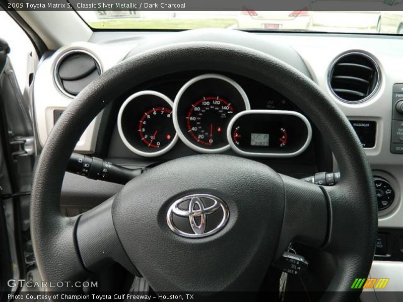 Classic Silver Metallic / Dark Charcoal 2009 Toyota Matrix S
