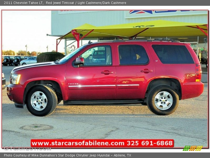 Red Jewel Tintcoat / Light Cashmere/Dark Cashmere 2011 Chevrolet Tahoe LT