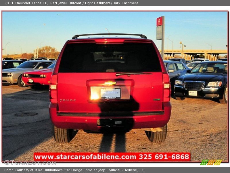 Red Jewel Tintcoat / Light Cashmere/Dark Cashmere 2011 Chevrolet Tahoe LT