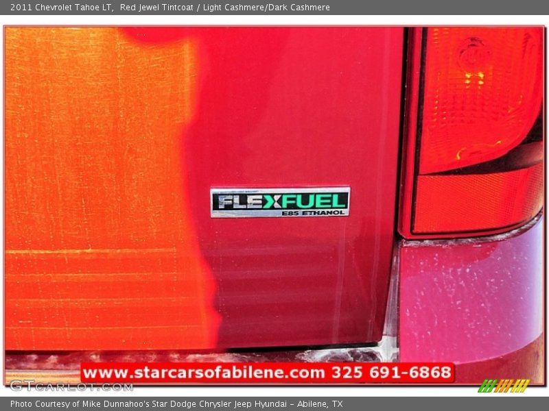 Red Jewel Tintcoat / Light Cashmere/Dark Cashmere 2011 Chevrolet Tahoe LT